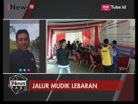 Jalur Gentong Menjadi Salah Satu Titik Kemacetan Saat Arus Mudik - iNews Pagi 12/06