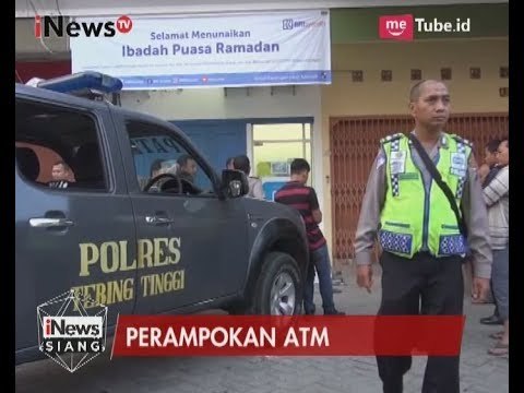 Kawanan Perampok Nekat Bawa Kabur Mesin ATM dan Menyekap Penjaga Bank - iNews Siang 12/06