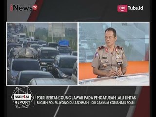 Polri Bertanggung Jawab Pada Pengaturan Lalu Lintas Mudik - Special Report 12/06