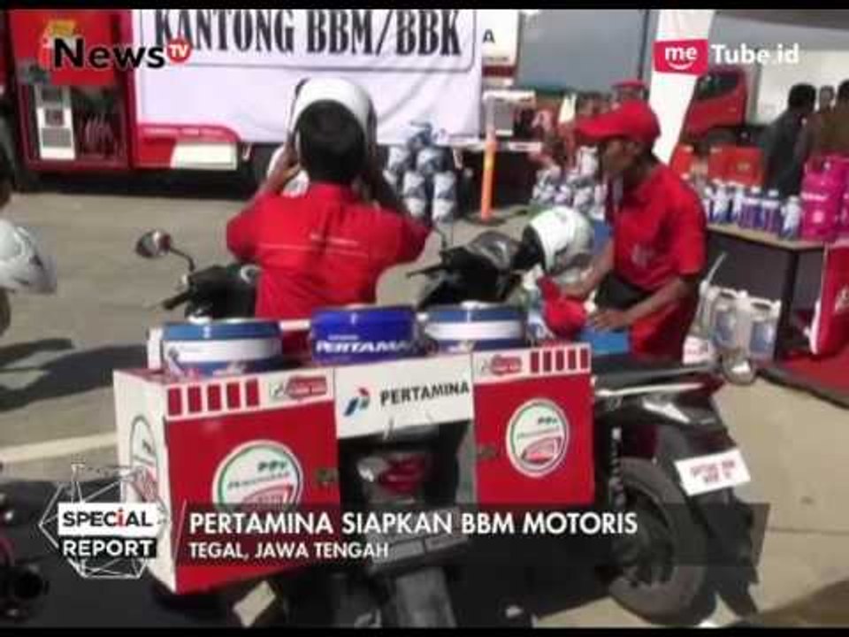 Pertamina Siapkan BBM Motoris yang Akan Mendatangi Pemudik Kehabisan Bensin - Special Report 12/06
