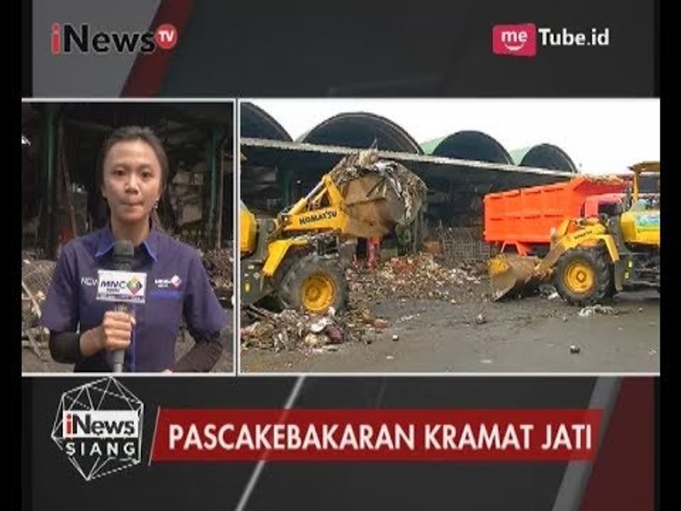 Laporan Langsung Perelokasian Pedagang Pasar Kramat Jati - iNews Siang 13/06