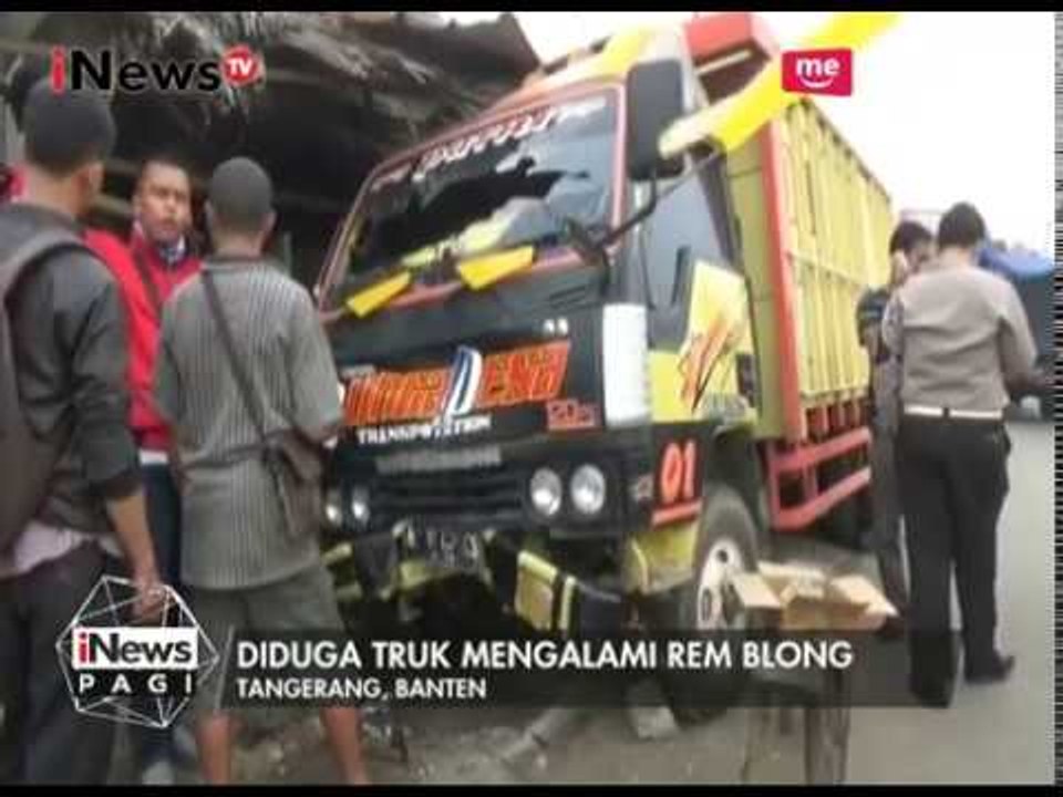 Ibu & Anak Tewas Tertabrak Truk Pengangkut Batu Bata di Tangerang - iNews Pagi 14/06