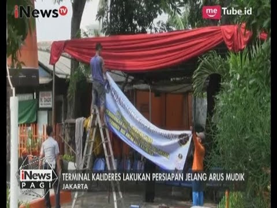 Terminal Bus Kalideres Lakukan Persiapan Arus Mudik dengan Perbaiki Fasilitas - iNews Pagi 14/06