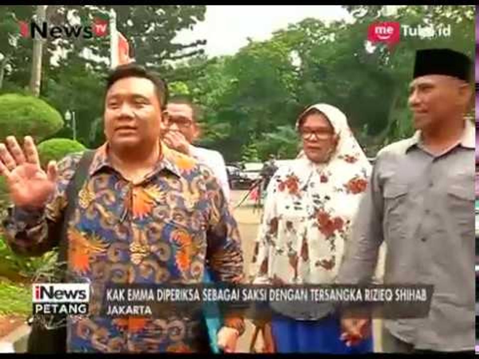 Polisi Periksa Emma Sebagai Saksi Terkait Kasus Habib Rizieq Shihab - iNews Petang 13/06