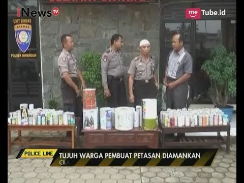 Polisi Amankan Petasan Berdayak Ledak Besar yang Siap Diledakan - Police Line 14/06
