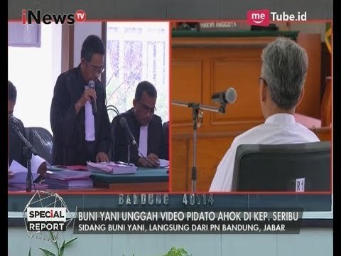 Jaksa Bacakan Dakwaan Terhadap Buni Yani - Special Report 13/06