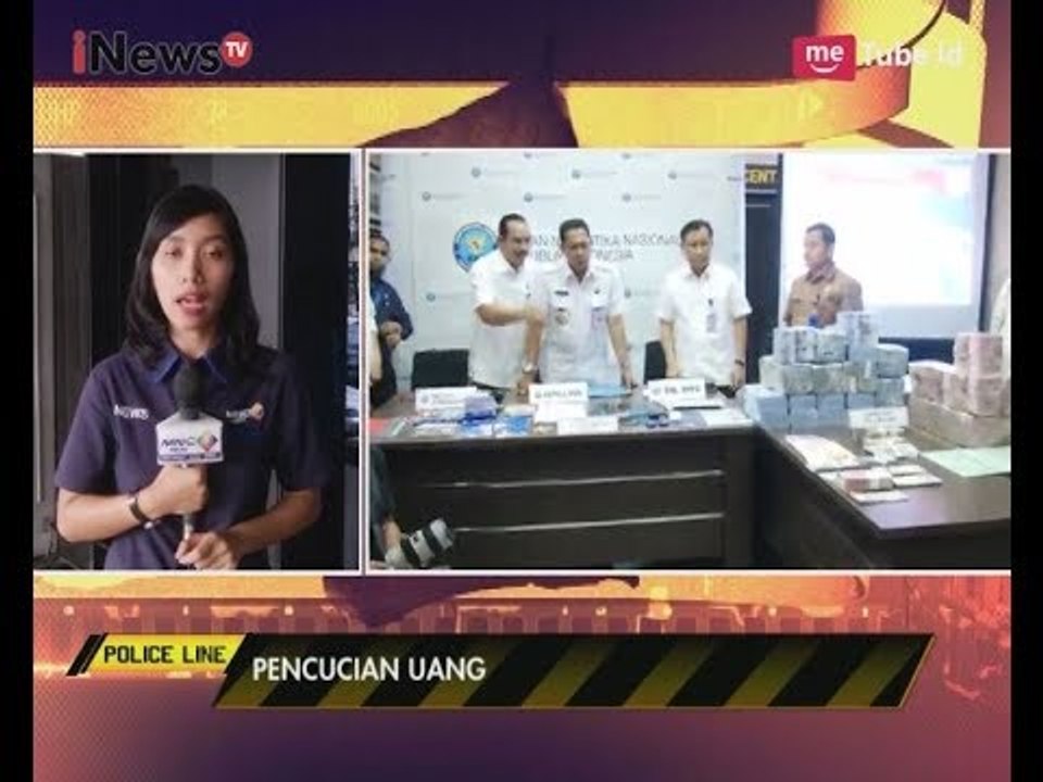 Konferensi Pers BNN Dalam Kasus Pencucian Uang - Police Line 13/06