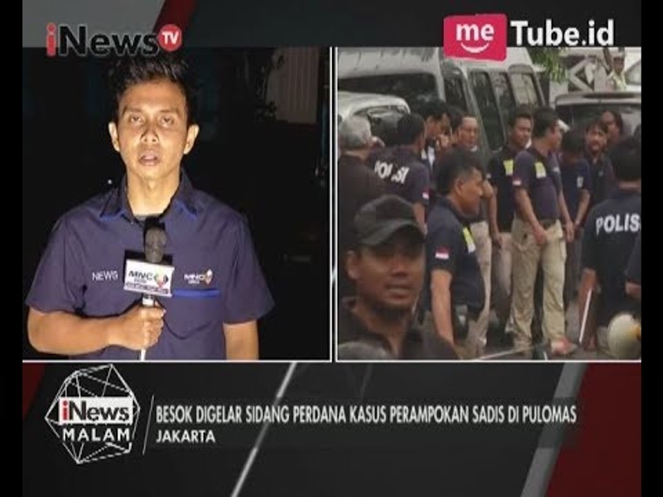PN Jakarta Timur Gelar Sidang Perdana Kasus Perampokan Sadis Pulomas - iNews Malam 1406 2