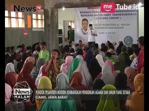 Kunjungi Pesantren, HT Berikan Motivasi Untuk Pesantren Modern - iNews Malam 14/06