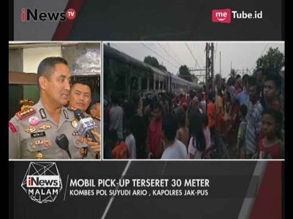 Keterangan Kronologi Kecelakaan Kereta dari Kombes Pol. Suyudi Ario Seno -  iNews Malam 13/06