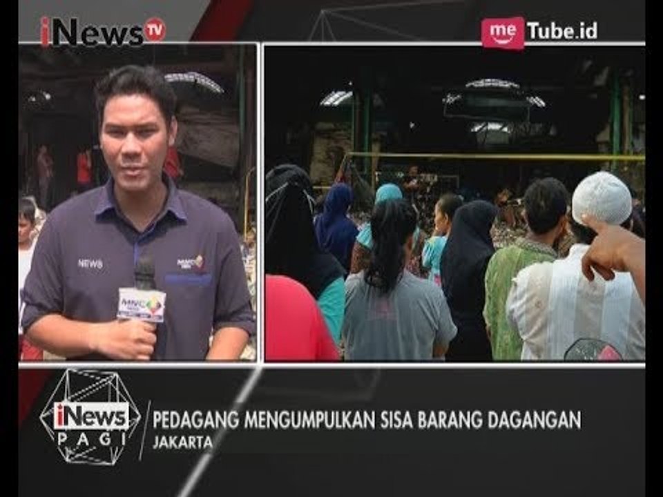 Laporan di Pasar Kramat Jati Pasca Kebakaran - iNews Pagi 13/06