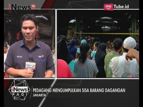Laporan di Pasar Kramat Jati Pasca Kebakaran - iNews Pagi 13/06