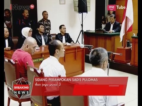 Terdakwa Perampokan Sadis Pulomas Didakwa Pasal Berlapis Oleh Jaksa - iNews Breaking News 15/06