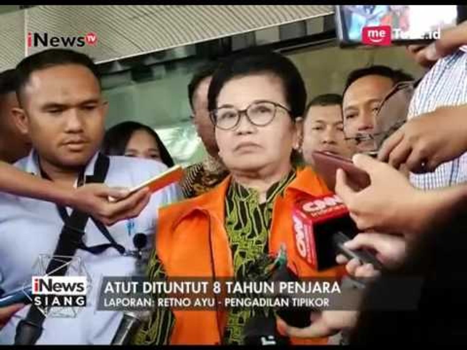 Informasi Terkini Jalannya Sidang Tuntutan Terhadap Ratu Atut Chosiyah - iNews Siang 16/06