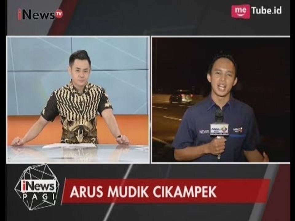 Situasi Terkini Arus Mudik di Jalur Tol Cikampek - iNews Pagi 16/06