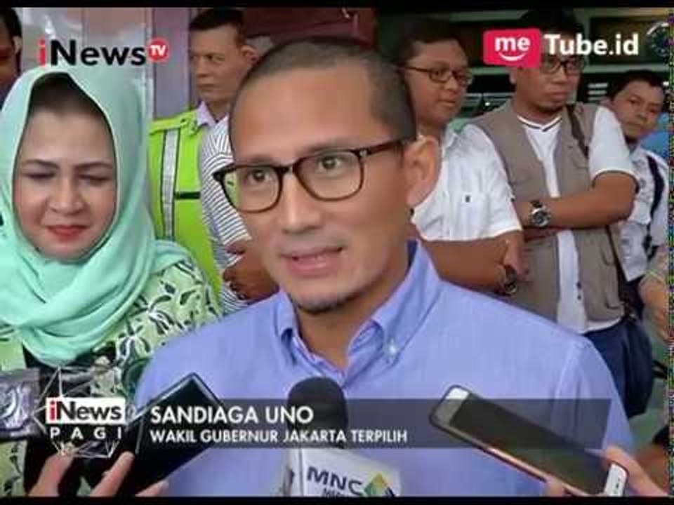 S. Uno Siap Menjadi Mediator Para Pegawai Transjakarta yang Menuntut Hak Pegawai - iNews Pagi 15/06