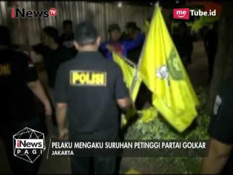 Sejumlah Orang Tak Dikenal Merusak Atribut & Penembakan di Kantor DPP Golkar - iNews Pagi 17/06