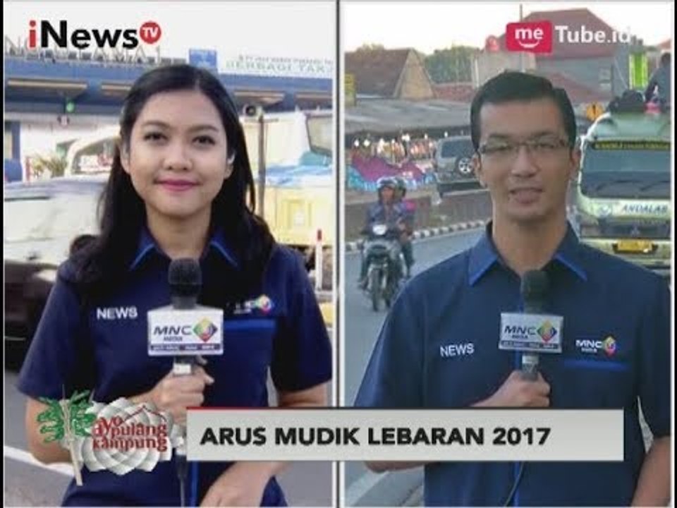 Pantauan Arus Mudik 2017 di Tol Cikarang Utama & Jalur Nagrek - iNews Pagi 18/06