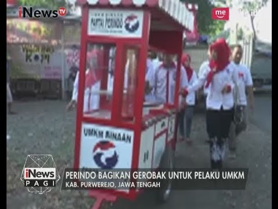 Membantu Mengembangkan Usaha, Perindo Berikan Gerobak di Purworejo, Jateng - iNews Pagi 19/06