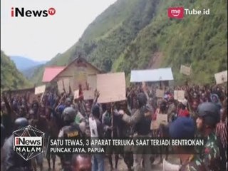 Download Video: Satu Orang Tewas Saat Bentrok Pilkada Ulang di Puncak Jaya - iNews Malam 16/06