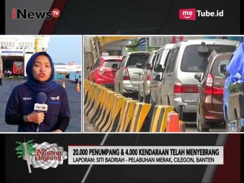 Kondisi Saat Ini di Pelabuhan Merak Jelang Lebaran - iNews Petang 18/06