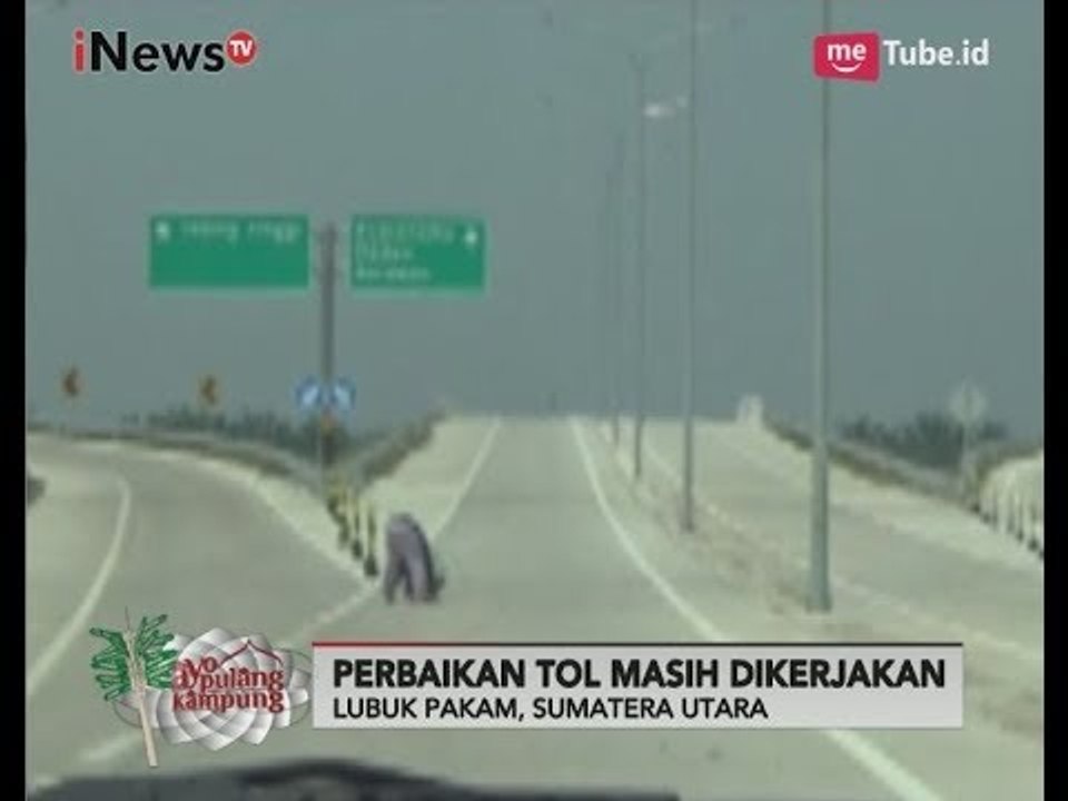 Perbaikannya Masih 60%, Tol Lubuk Pakam Sudah Dibuka Untuk Arus Mudik - iNews Siang 19/06