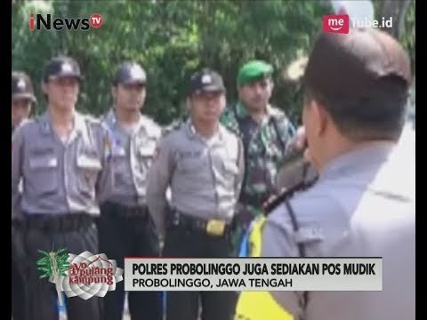 Polres Probolinggo Siagakan Penembak Jitu Dilokasi Pos Mudik - iNews Pagi 20/06