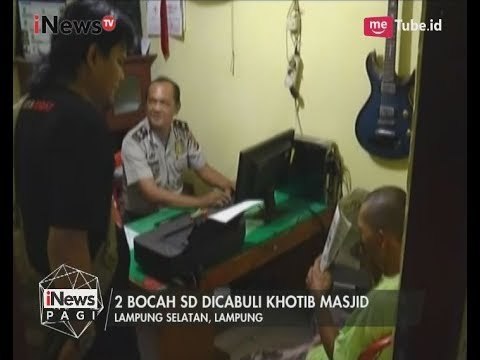 Tak Mampu Menahan Nafsu Bejat, Seorang Khotib Masjid Mencabuli 2 Bocah - iNews Pagi 20/06