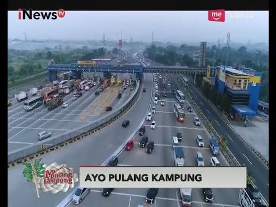 Sudah Mulai Terjadi Penumpukan Kendaraan di Tol Cikarang Utama - iNews Pagi 20/06