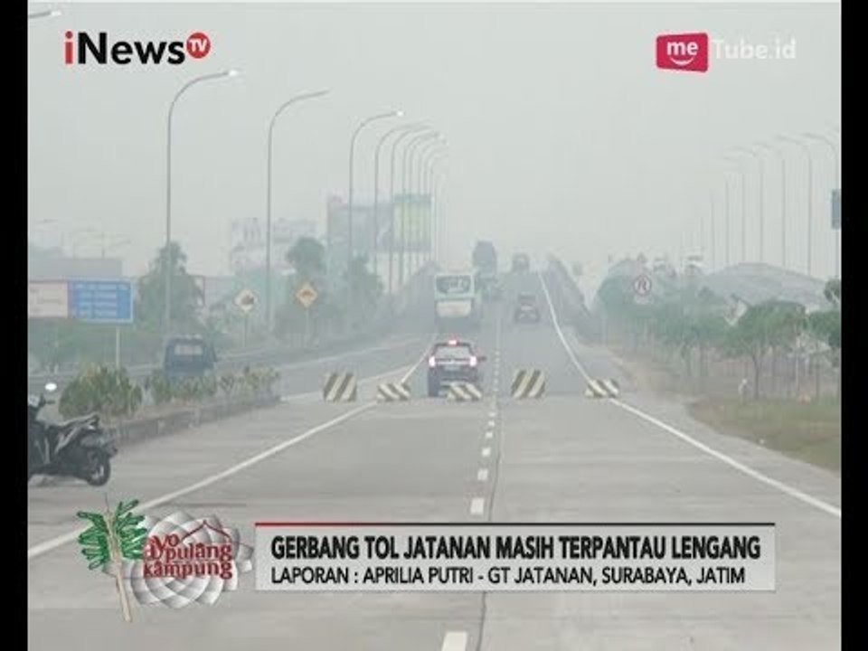 Pantauan Arus Mudik Gerbang Tol Jatanan, Surabaya yang Masih Lengang - iNews Pagi 21/06