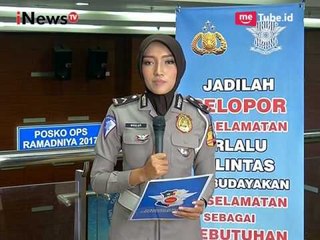 Keterangan Arus Lalu Lintas H-4 dari NTMC Polri - Police Line 21/06