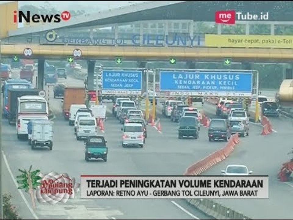 Laporan Terkini Situasi Arus Mudik dari Nagrek & Gerbang Tol Cileunyi - iNews Petang 20/06