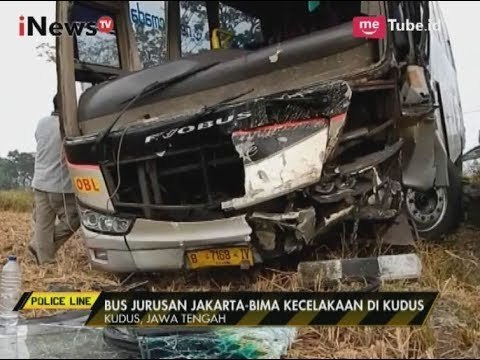 Tewaskan 2 Orang, Kecelakaan Maut antara Bus Malam & Minibus di Jalur Pantura - Police Line 21/06