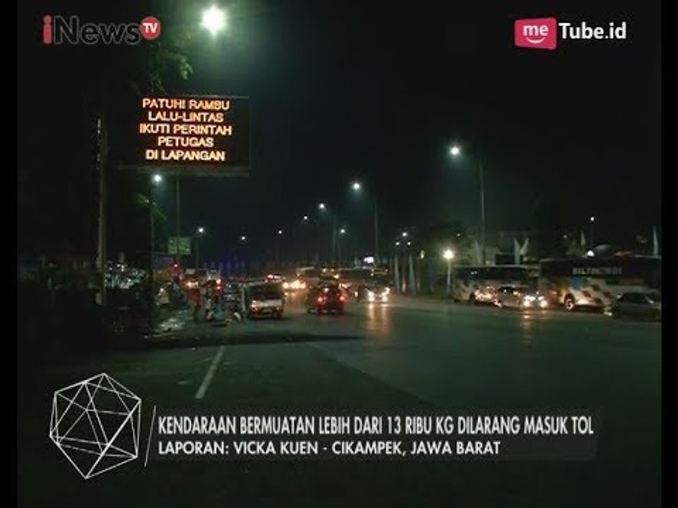 Arus Mudik Jalur Tol Cikampek Masih Terlihat Lancar - iNews Malam 21/06