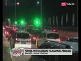 Antrean Pemudik Terlihat di Tol Kaligangsa - Pemalang - iNews Pagi 22/06