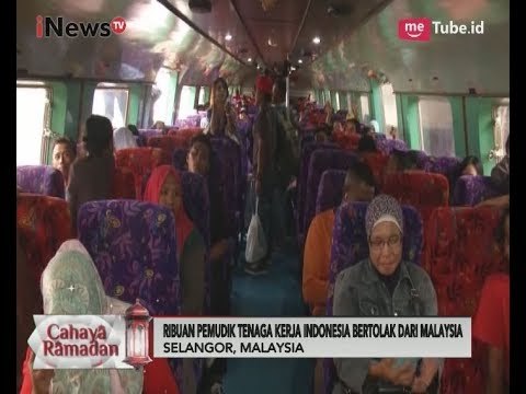 Ribuan Pemudik TKI Bertolak Dari Malaysia - iNews Malam 21/06