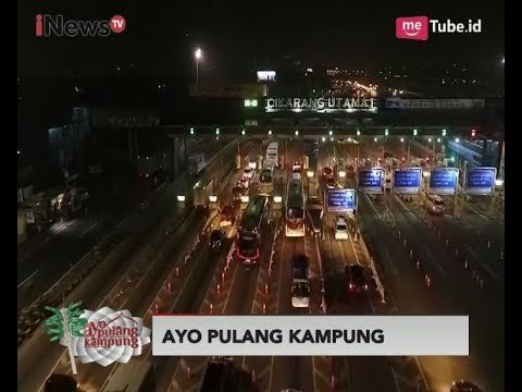 Jalur Tol Cikarang Utama Sudah Terlihat Dipadati Pemudik - iNews Malam 21/06