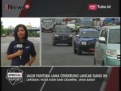 Arus Lalu Lintas di Pintu Tol di Cikampek Lama Cenderung Lancar - Special Report 23/06