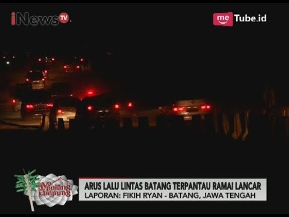 Polisi Akan Lakukan Rekayasa Lalu Lintas di Batang Jateng - Ayo Pulang Kampung 23/06