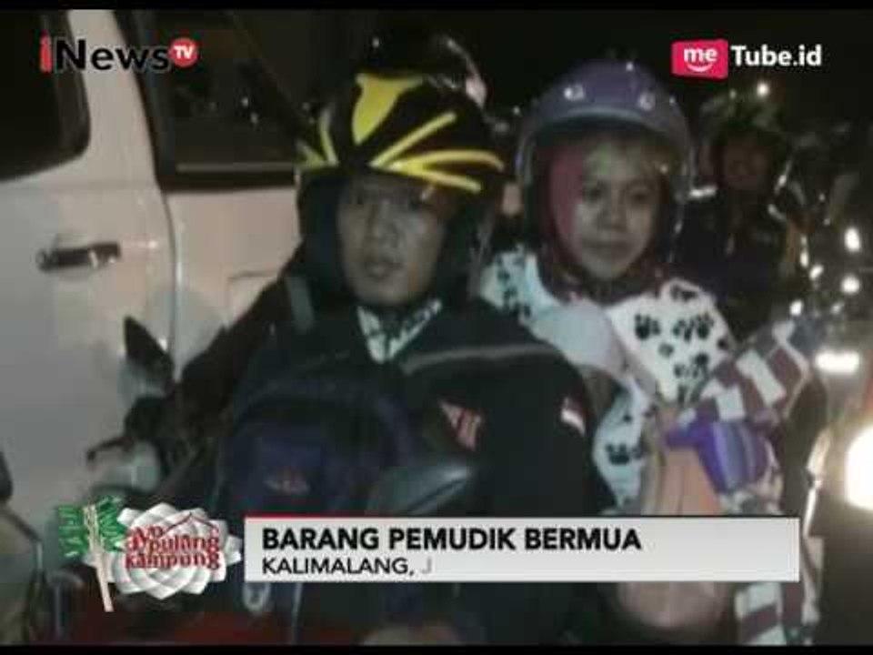 Pemudik Motor Terus Padati Ruas Jalan Kalimalang, Jaktim - iNews Pagi 23/06