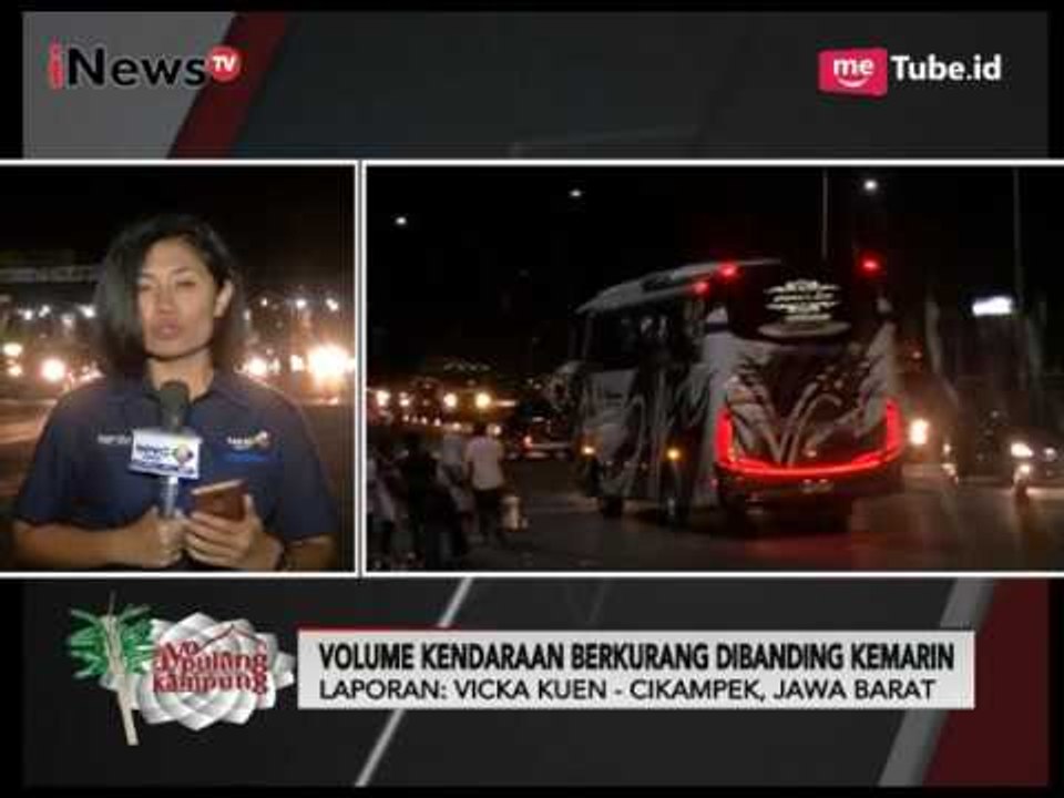 Lalu Lintas Tol Cikampek Terlihat Lengang - iNews Malam 25/06