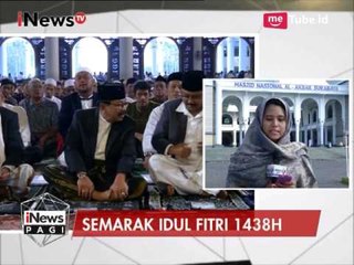 Скачать видео: Suasana Langsung dan Perayaan Sholat Idul Fitri di Surabaya - iNews Pagi 25/06