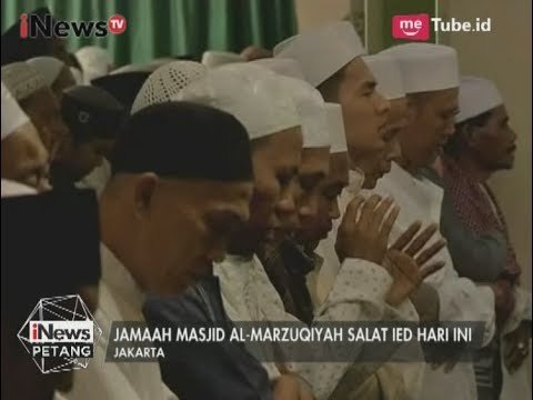 Jamaah Masjid Al - Marzuqiyah Laksanakan Sholat Idul Fitri di Lebaran Hari ke-2 - iNews Petang 26/06
