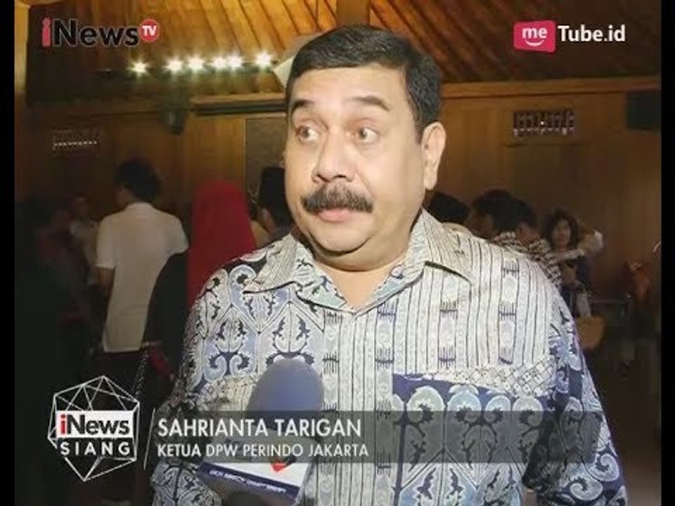 Ketua DPW Perindo Jakarta Katakan Kasus Sms HT Terkesan Dipaksakan - iNews Siang 27/06