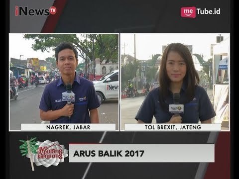 Pantuan Terkini Jalur Mudik Nagrek & Tol Brexit - iNews Pagi 27/06