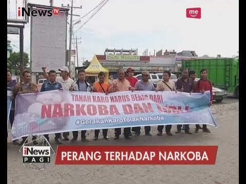 Jadi Tempat Pengedaran Narkoba, Warga Karo Bersatu Perangi Narkoba - iNews Pagi 26/06