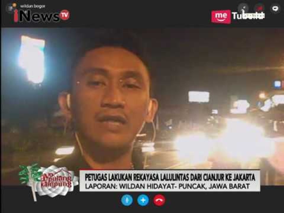 Suasana Langsung dari Kemacetan Kawasan Puncak Bogor - Ayo Pulang Kampung 26/06