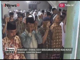 Jamaah Naqsabandiyah Jalani Sholat Ied Hari Ini - iNews Siang 24/06