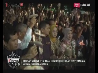 Скачать видео: Kecam Aksi Teror di Markas Polisi, Warga di Medan Nyalakan Lilin - iNews Pagi 27/06