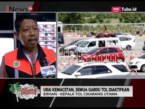 Urai Kemacetan Cikarang Utama, Petugas Berlakukan Contra Flow & Buka Semua Gardu - iNews Siang 27/06